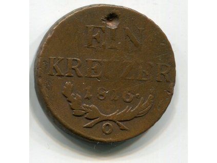 František II. 1 Kreuzer 1816/O.