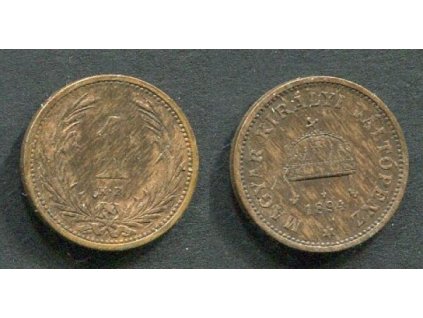 František Josef I. 1 fillér 1894/KB