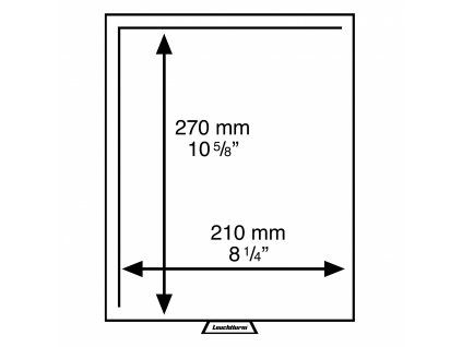 Box XL, bez obsahu, o rozměru 210×270 mm, kouřová barva