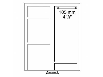 Box XL, na mince s různým dělením, kouřová barva