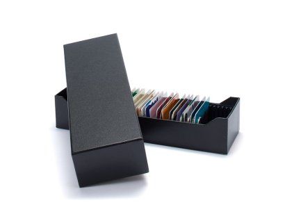 logik archive box for 40 gold bars in blister packaging or coincards horizontal black