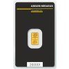 Zlatý slitek Argor Heraeus - 1 gram