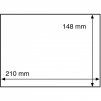 Ochranné fólie HP60 na známky/pohlednice do rozměru 210×148 mm, průhledné - 50 kusů v balení