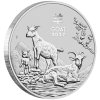 05 3998 lunar series iii yot goat 2027 silver bullion coin on edge highres